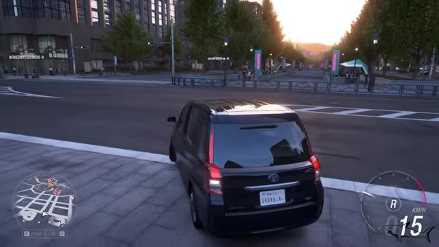 Park in front of the station