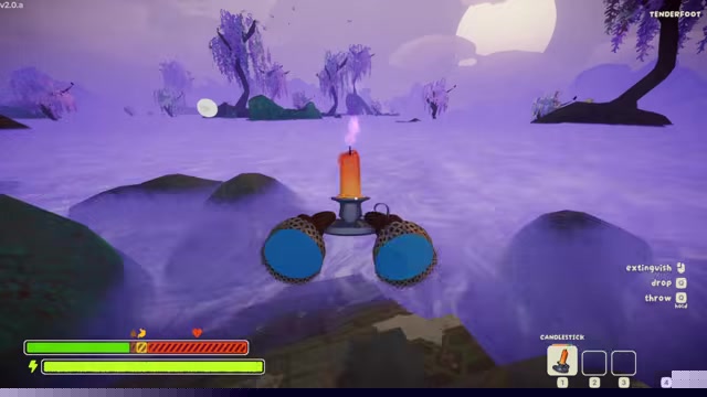 Move while the flame is active