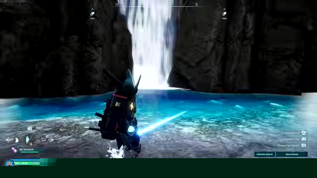 Push through the wall
