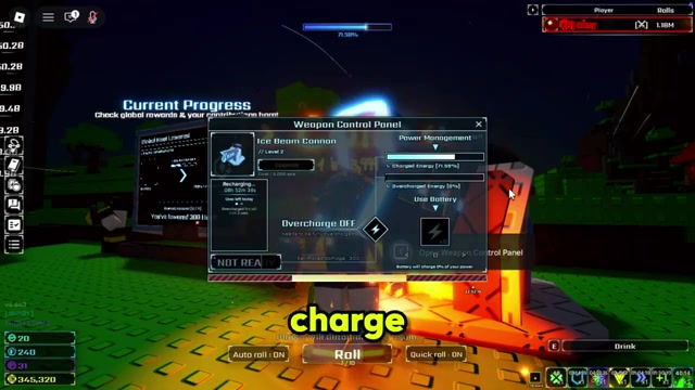 Overcharge at 200% for two shots