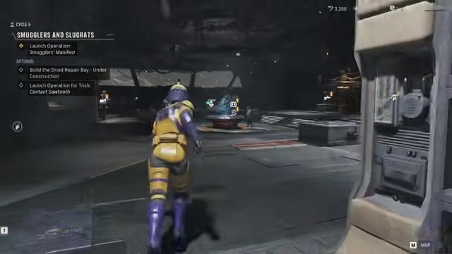 Enter the Holotable room