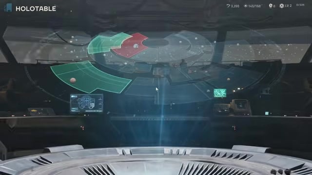 Interact with the Holotable