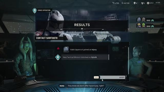 Assign two operators