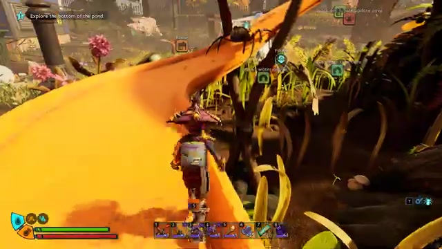 Bring a spider and drop into the nest
