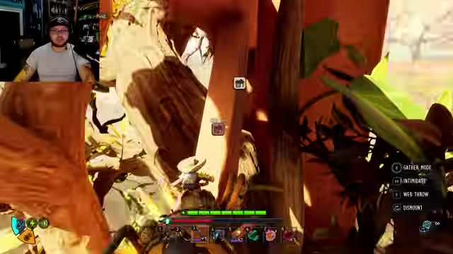 Drop onto the next wood support
