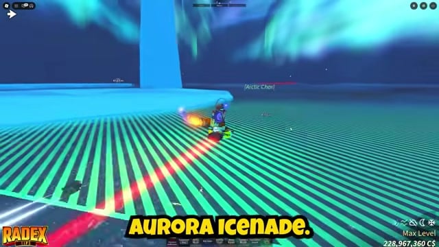 Catch the Sparkling Aurora Isonade