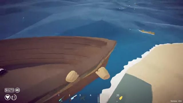 Keep pushing until it floats