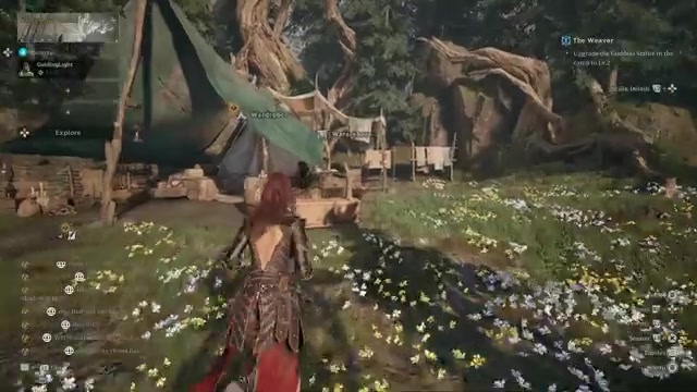 Go to the back of camp