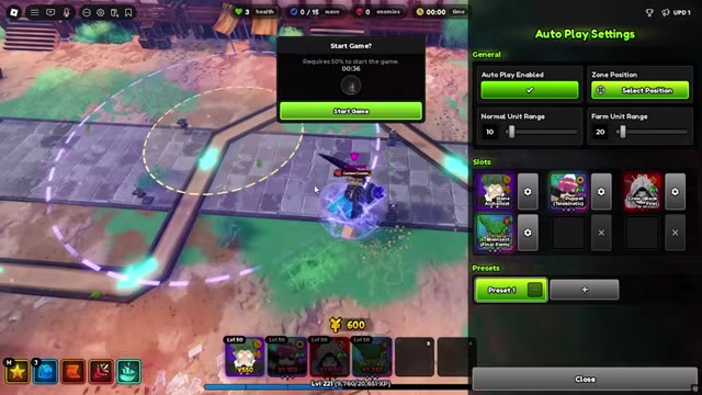 Set the normal unit range