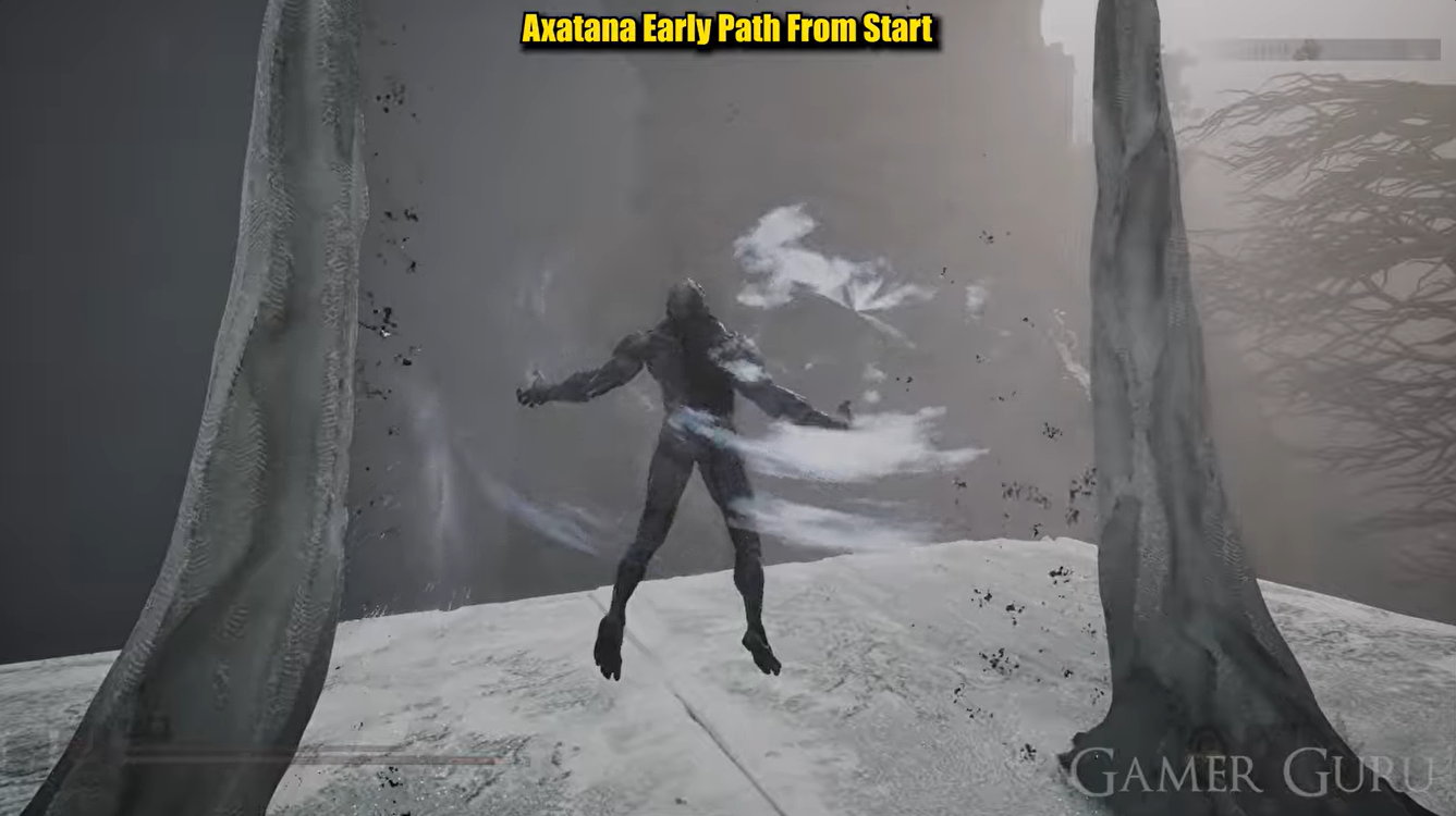 Pillar jump from Castigator's Keep (Image credit: Cold Symmetry / YouTube - Gamer Guru)
