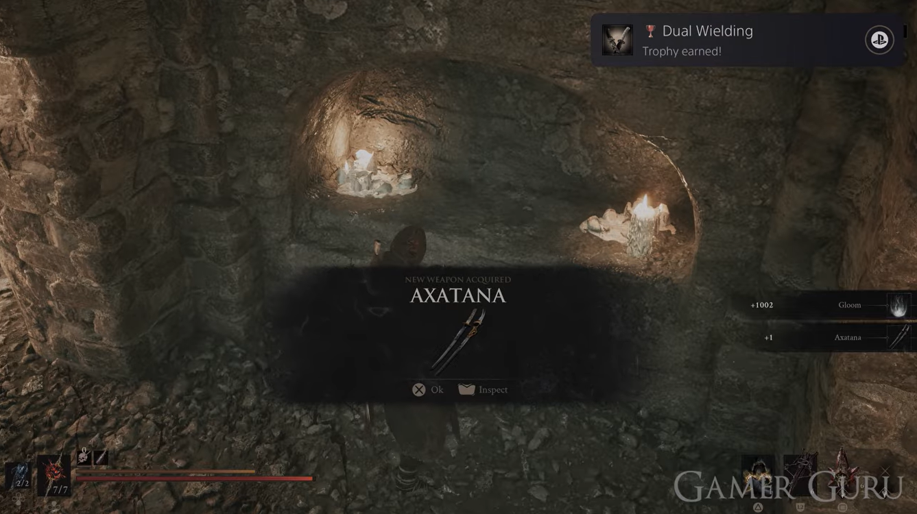Axatana in Mortal Shell 2 (Image credit: Cold Symmetry / YouTube - Gamer Guru)