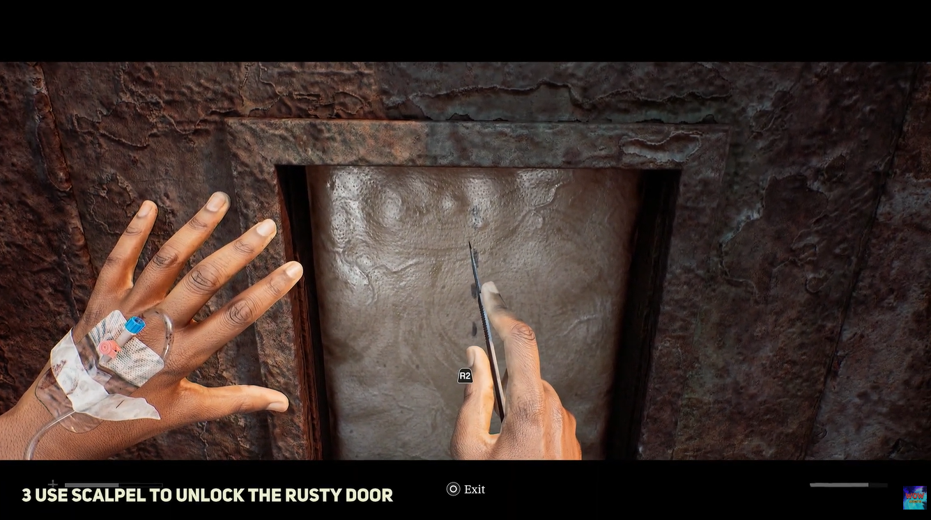 Use the Scalpel on the gate / YouTube - WoW Quests