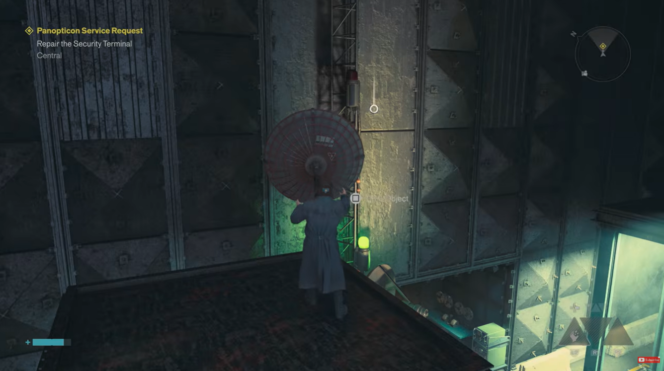 Place the satellite dish on the antenna pole / YouTube - Ditech Gaming