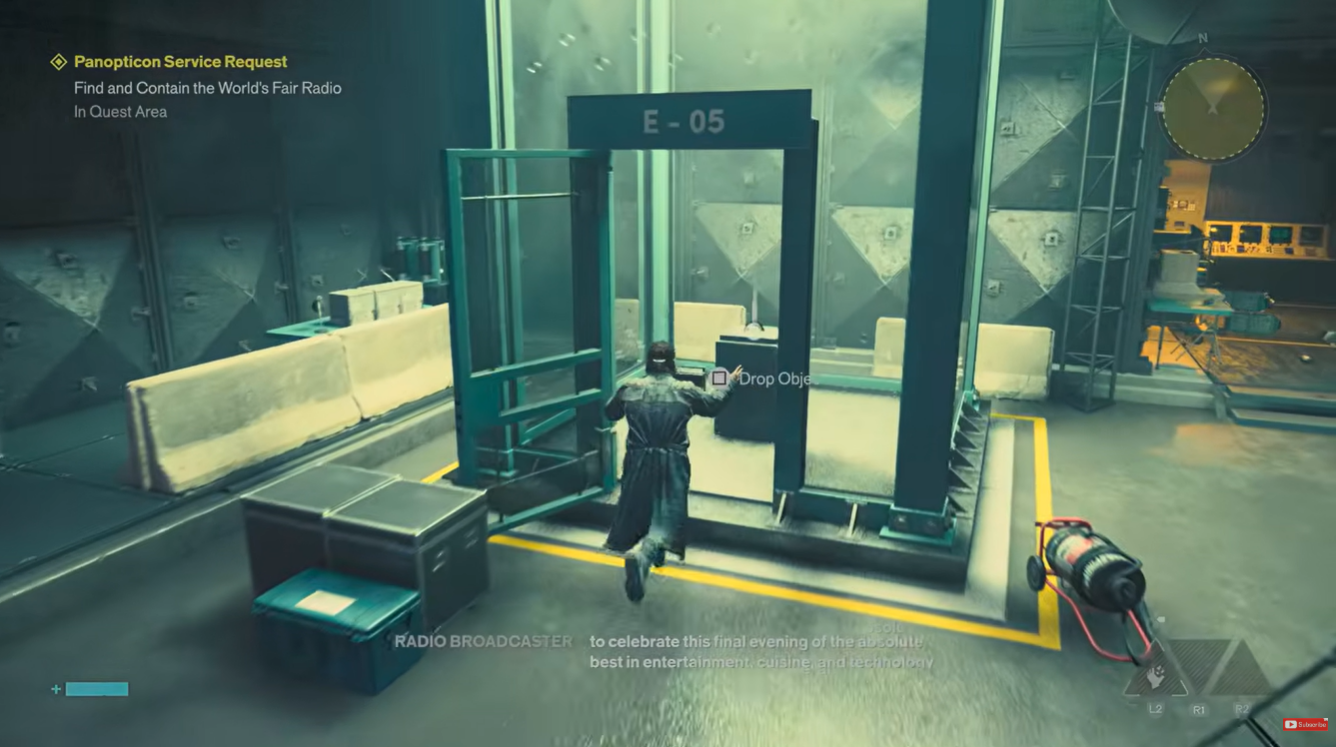 Carry the radio inside E-05 cell / YouTube - Ditech Gaming