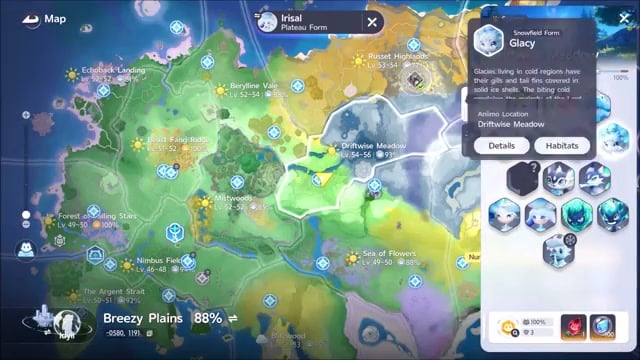 Glacy's isolated iceberg habitat