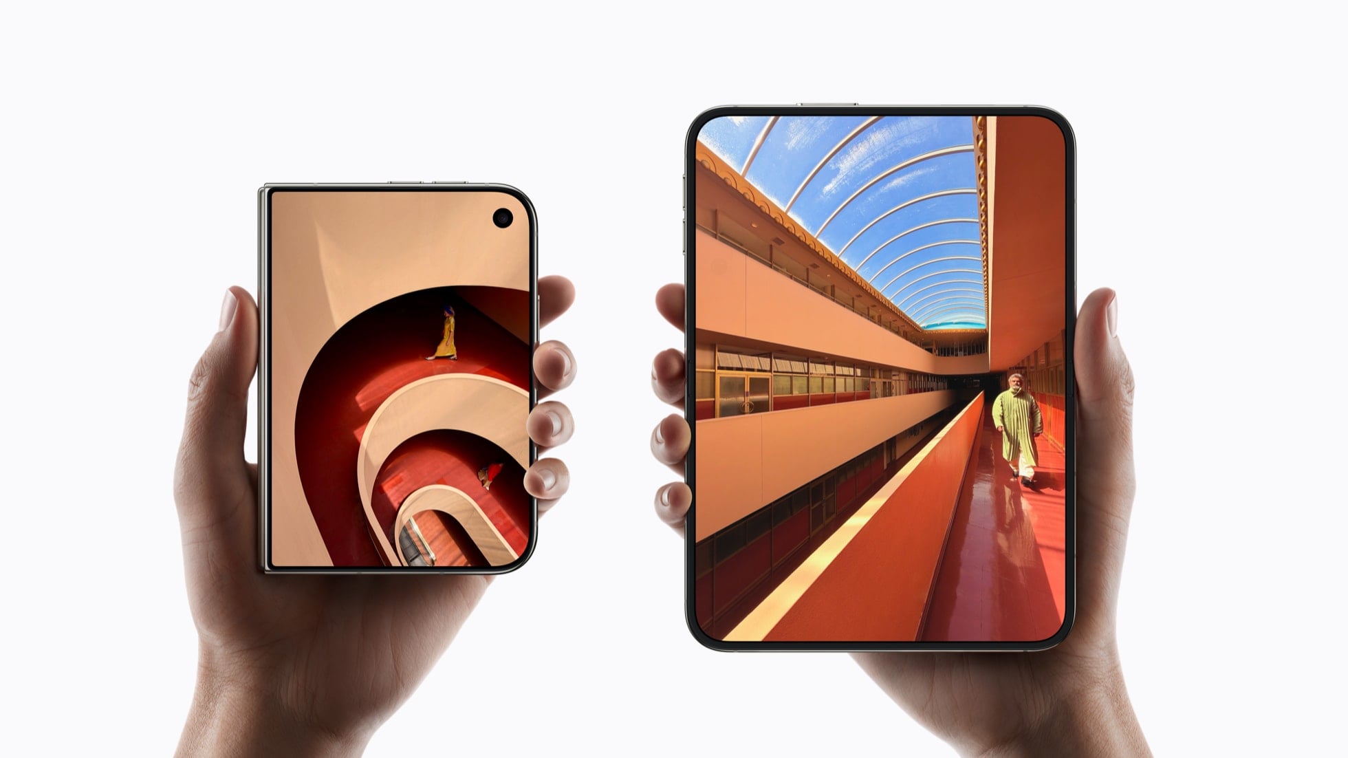 iPhone Duo folded and unfolded