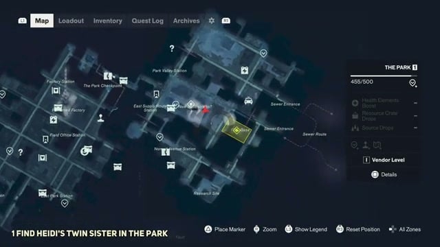 Find Heidi’s shelter