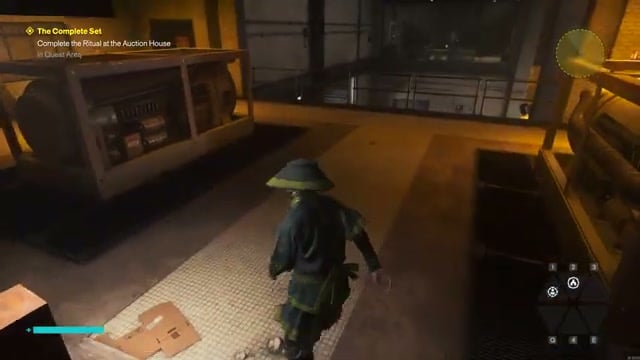 Place it on the upstairs bench
