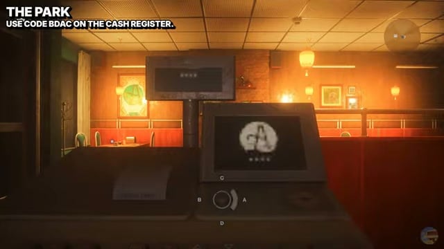 Atlantis Cafe register