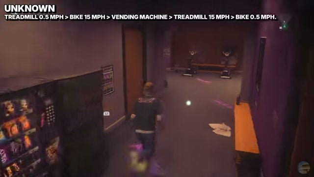 Gym secret door and Backroom Espionage