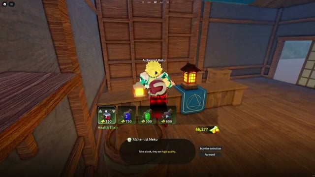 Buy the elixirs