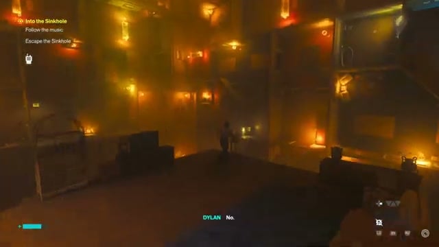 The illuminated apartment grid