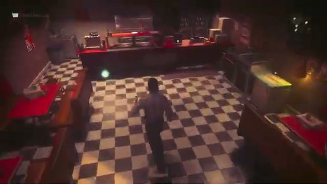 Pizza box on the front counter