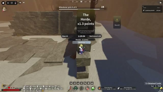 Build from the Floor 60 cards