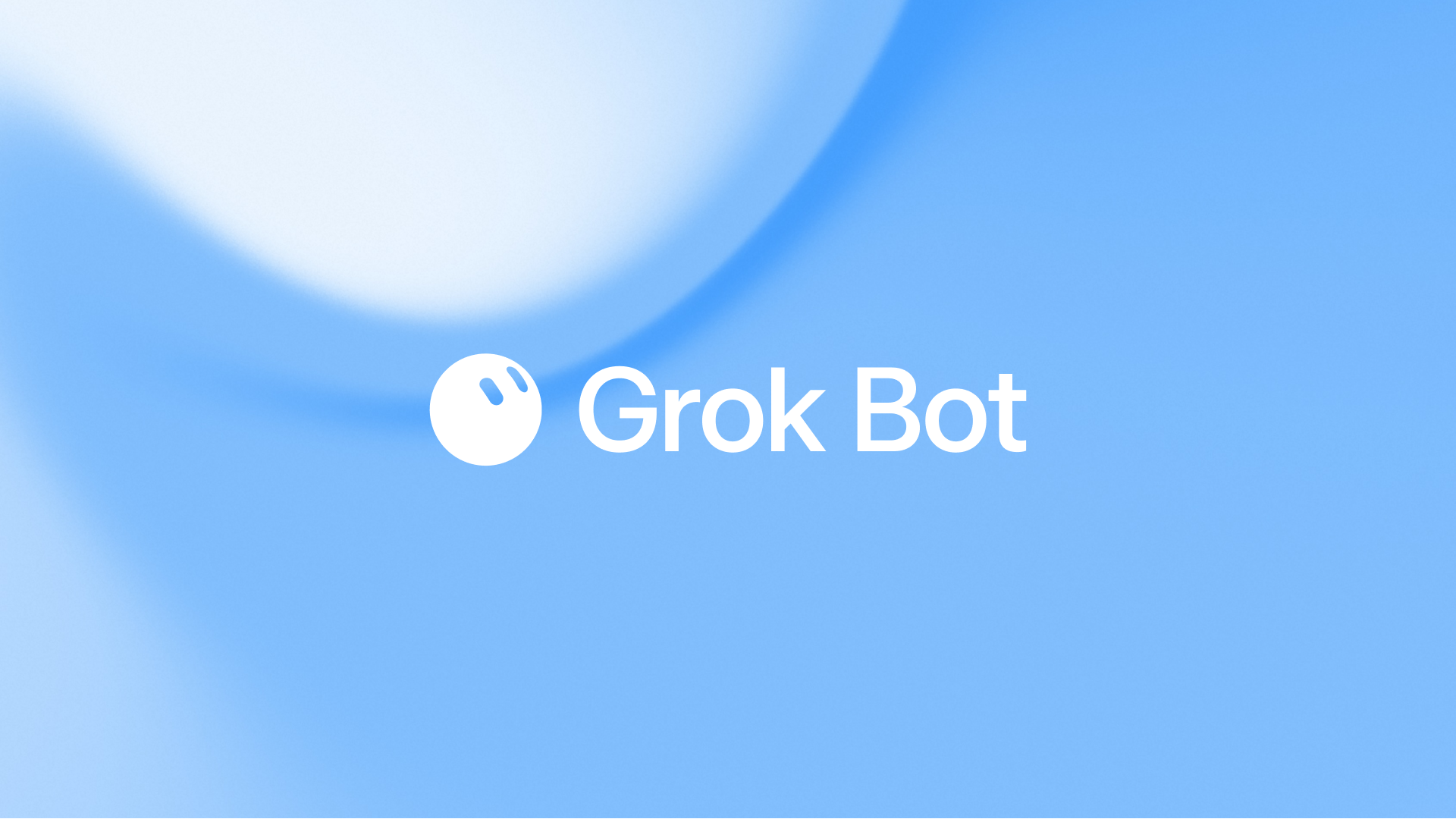 Official Grok Bot product graphic with its circular avatar and name