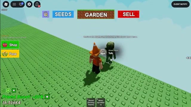 Deliver the carrots to Green Bean