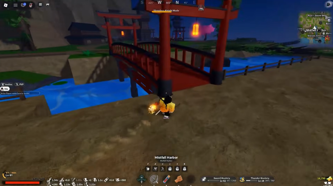 Reach Mistfall Village harbor / YouTube - Fungzy