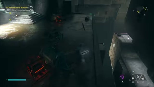 The orange generator on the lower ledge