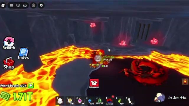 Pick up the Volcanic Egg