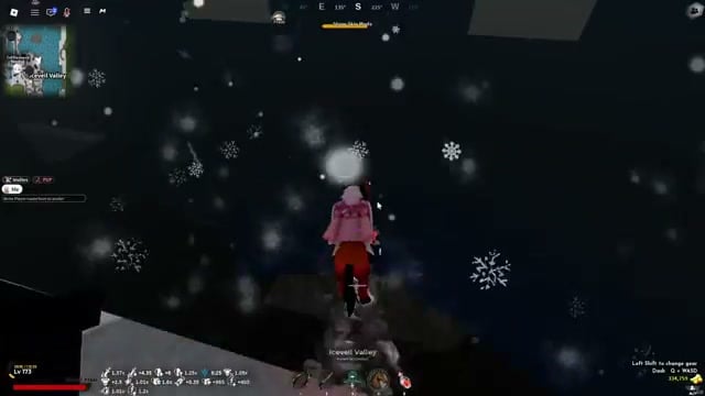 Drop into the water