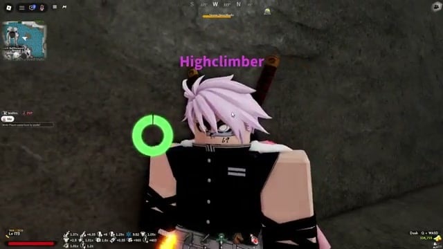 Climb the wall gradually