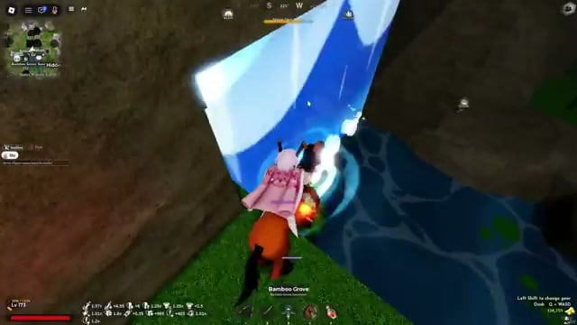 Enter the material-farming cave