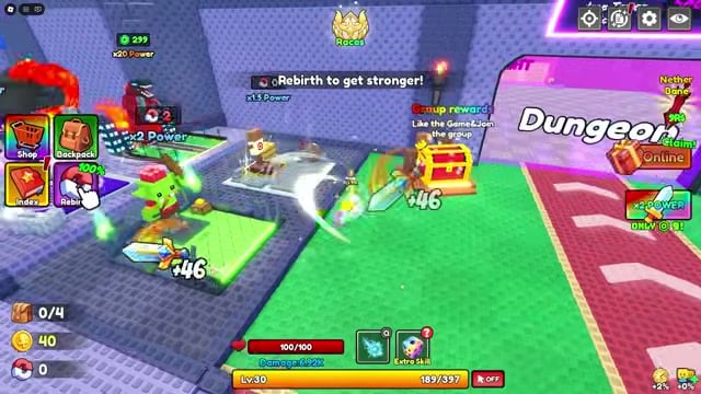 Use Rebirth when eligible