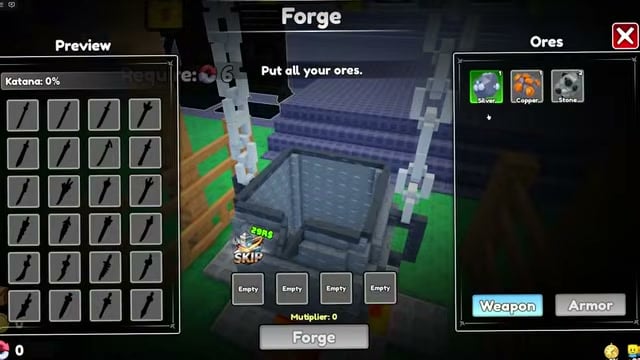 Load the Forge