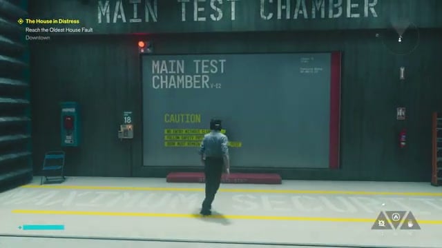 Main Test Chamber V-E2 entrance