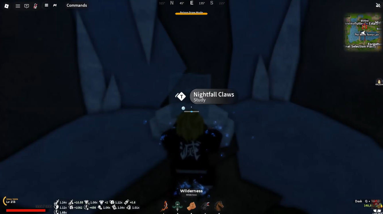 Nightfall Claws schematic in Project Slayers 2 - YouTube - BuilderBoyTv