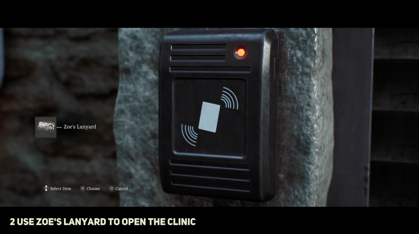 Using Zoe's Lanyard to open clinic / YouTube - WoW Quests