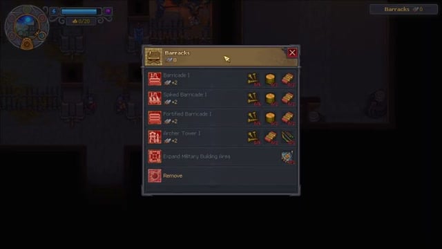 Build defenses