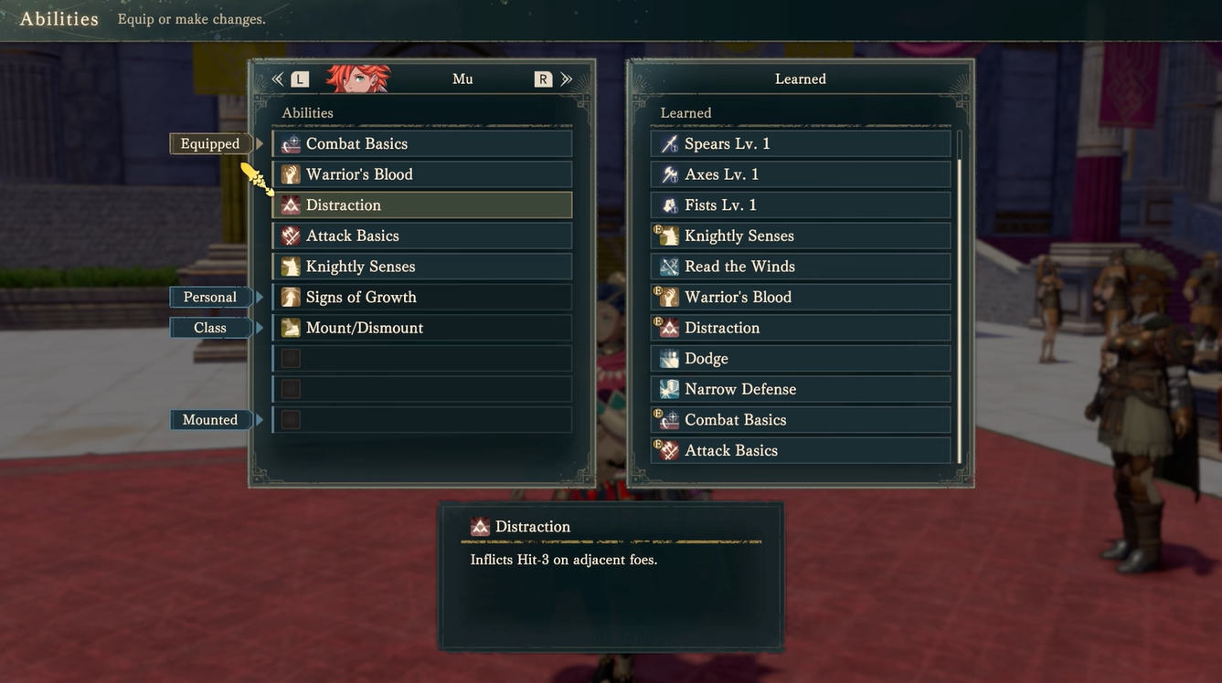 Class mastery in Fire Emblem Fortune's Weave / YouTube - Varsona