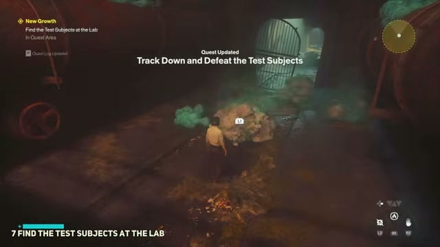 The mold cluster beyond the sewer gate