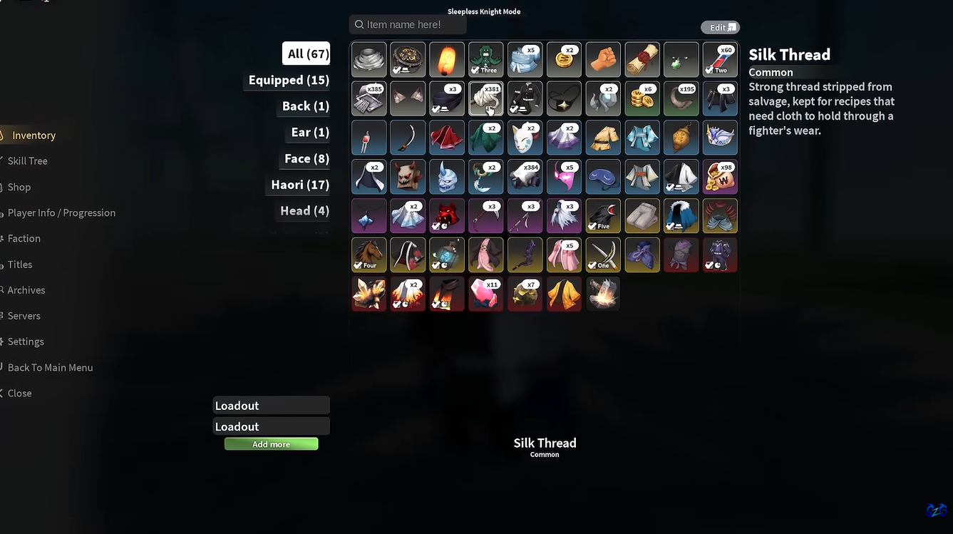 Farm Silk Thread / YouTube - Mizurri