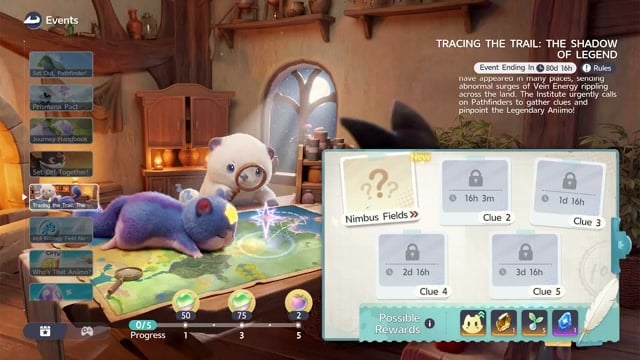 Open the Nimbus Fields investigation