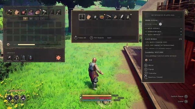 Open the summoned storage