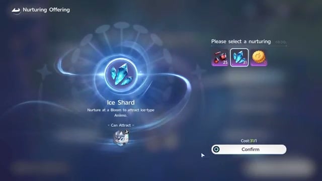 Open the Bloom’s nurture options
