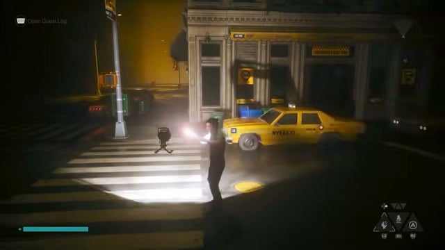 Place the light before the next taxi