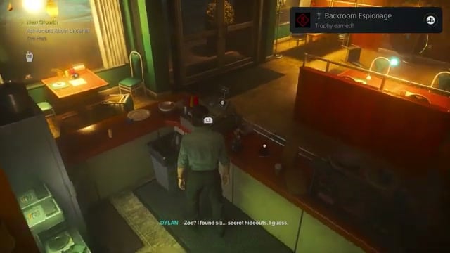 Reach the back room